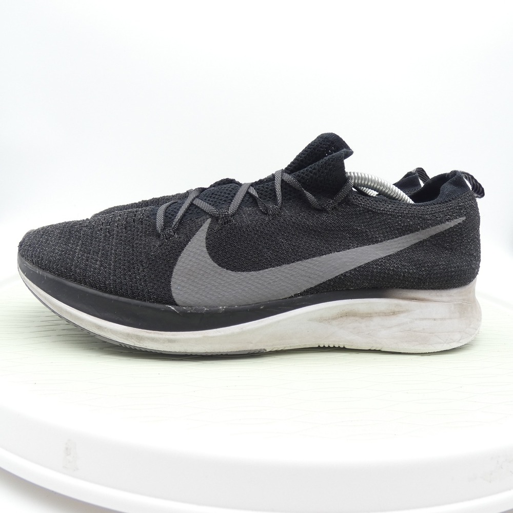 Nike Zoom Fly Flyknit Mens Running Shoes Black Gunsmoke AR4561-001 Size 12